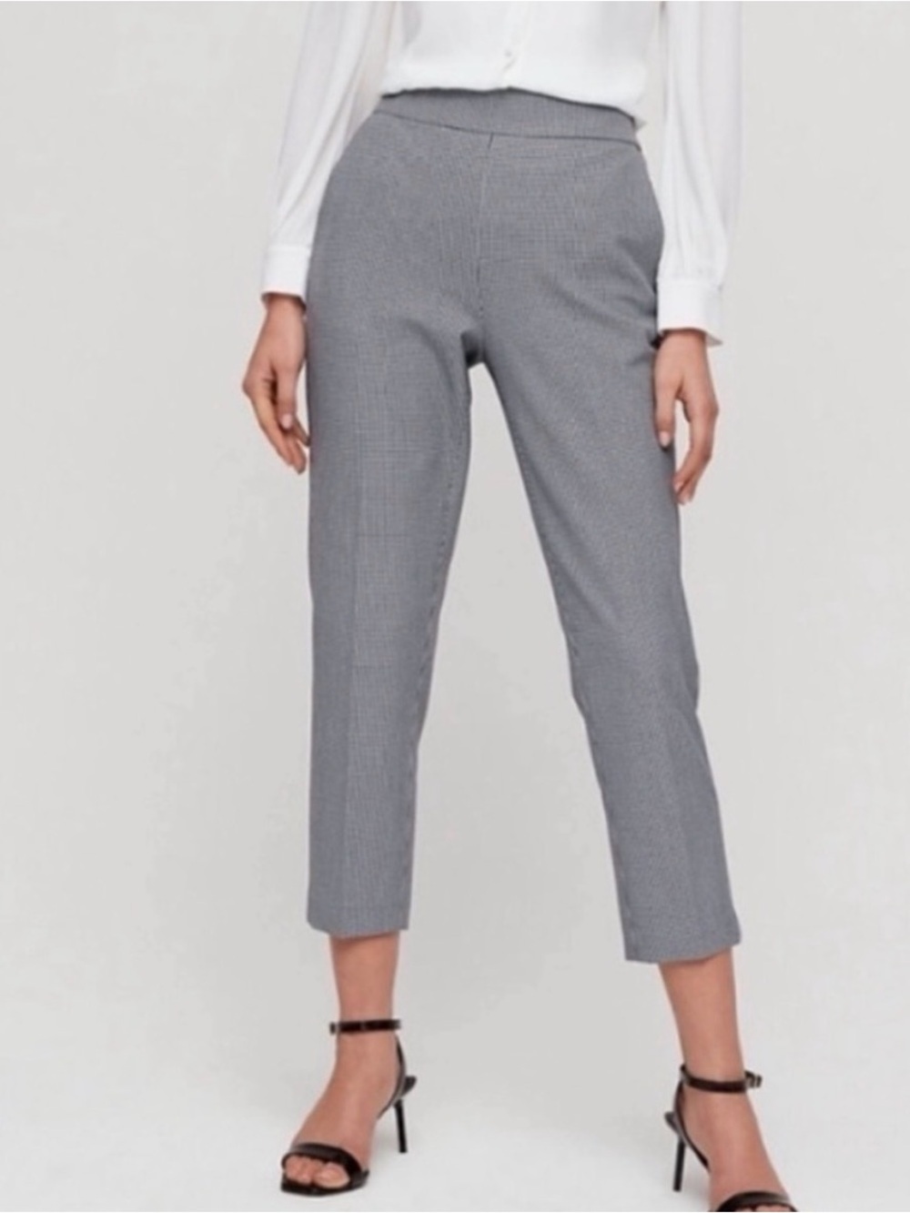 Babaton houndstooth Chadwick Ankle Pants